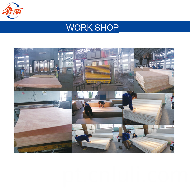 placa de melamina MDF melamine MDF board